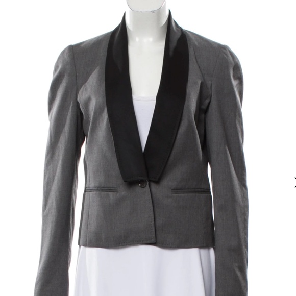 See by Chloé Wool Double-Breasted Blazer - Picture 1 of 3